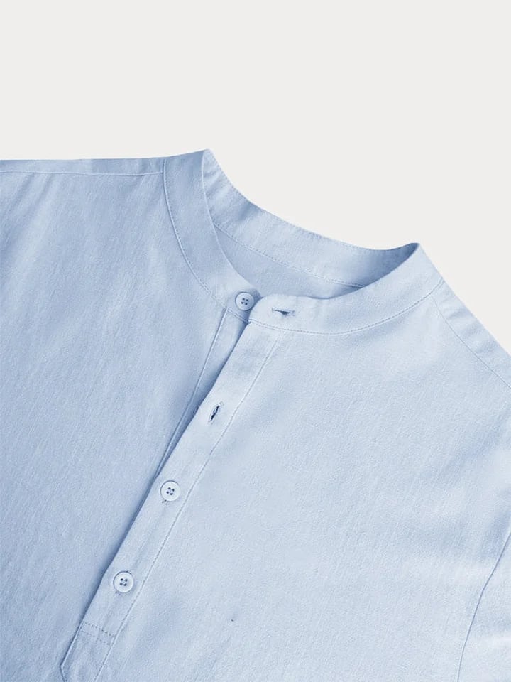 🌞Frühlingserwachen: 50% Rabatt!👔 Herren Eiscreme-Baumwoll-Leinen Langarmhemd – Leicht & atmungsaktiv