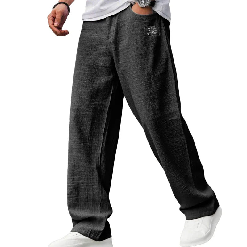 🌞Frühlingserwachen: 50% Rabatt!☁️Sommer-Essential: Atmungsaktive Baumwoll-Leinen-Hose für Herren – Maximaler Komfort & Stil